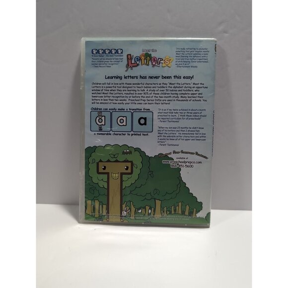 Meet the Letters - DVD By animation - VERY GOOD - Picture 2 of 3